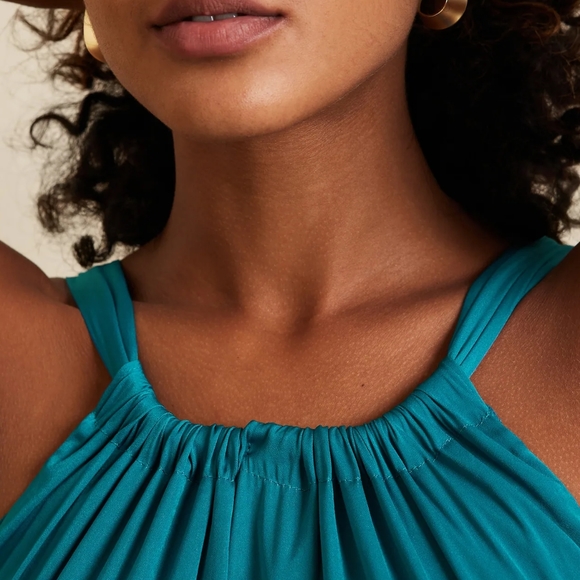 NWT BANANA REPUBLIC | Halter Maxi Dress - Picture 3 of 7